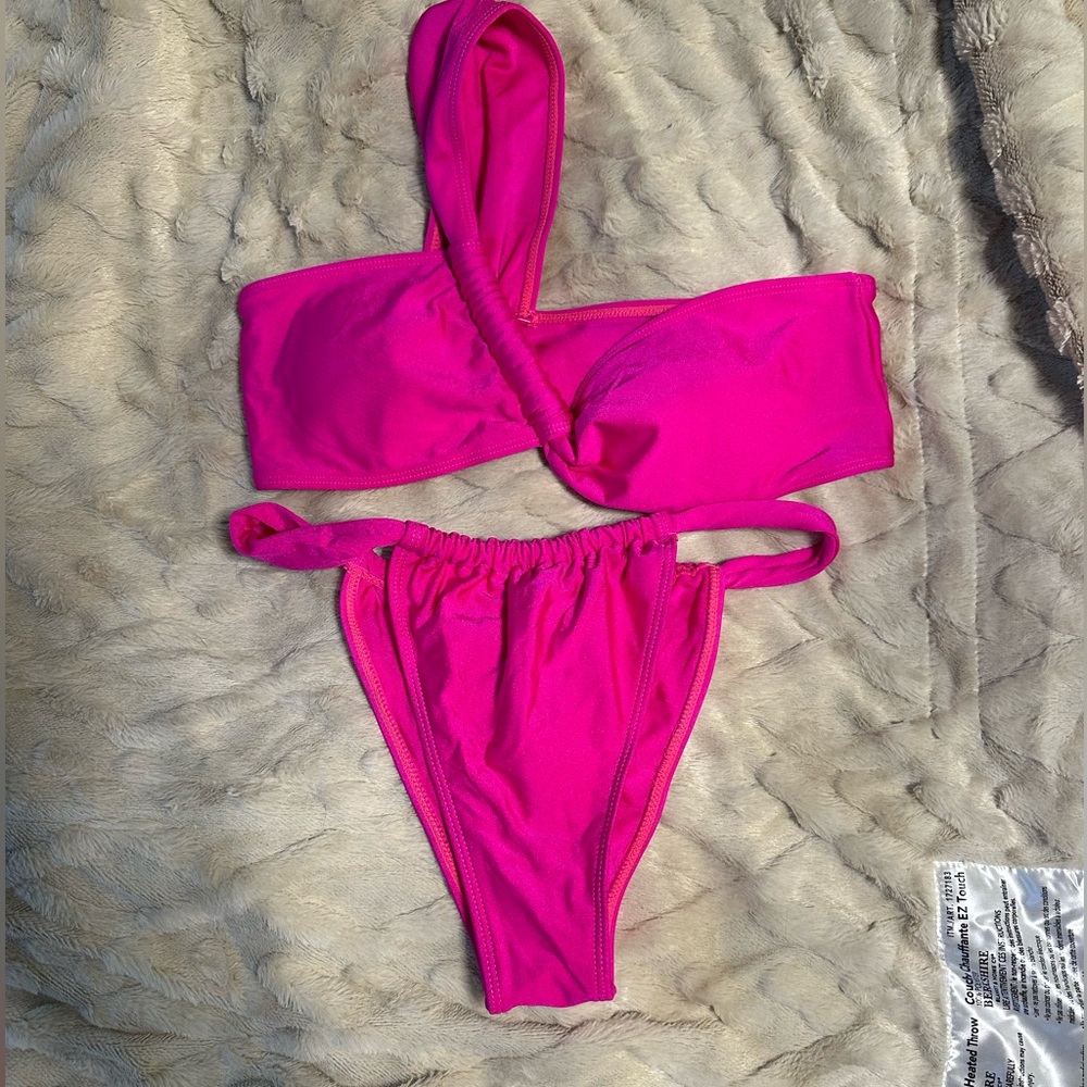 Zaful hot pink bikini women’s medium